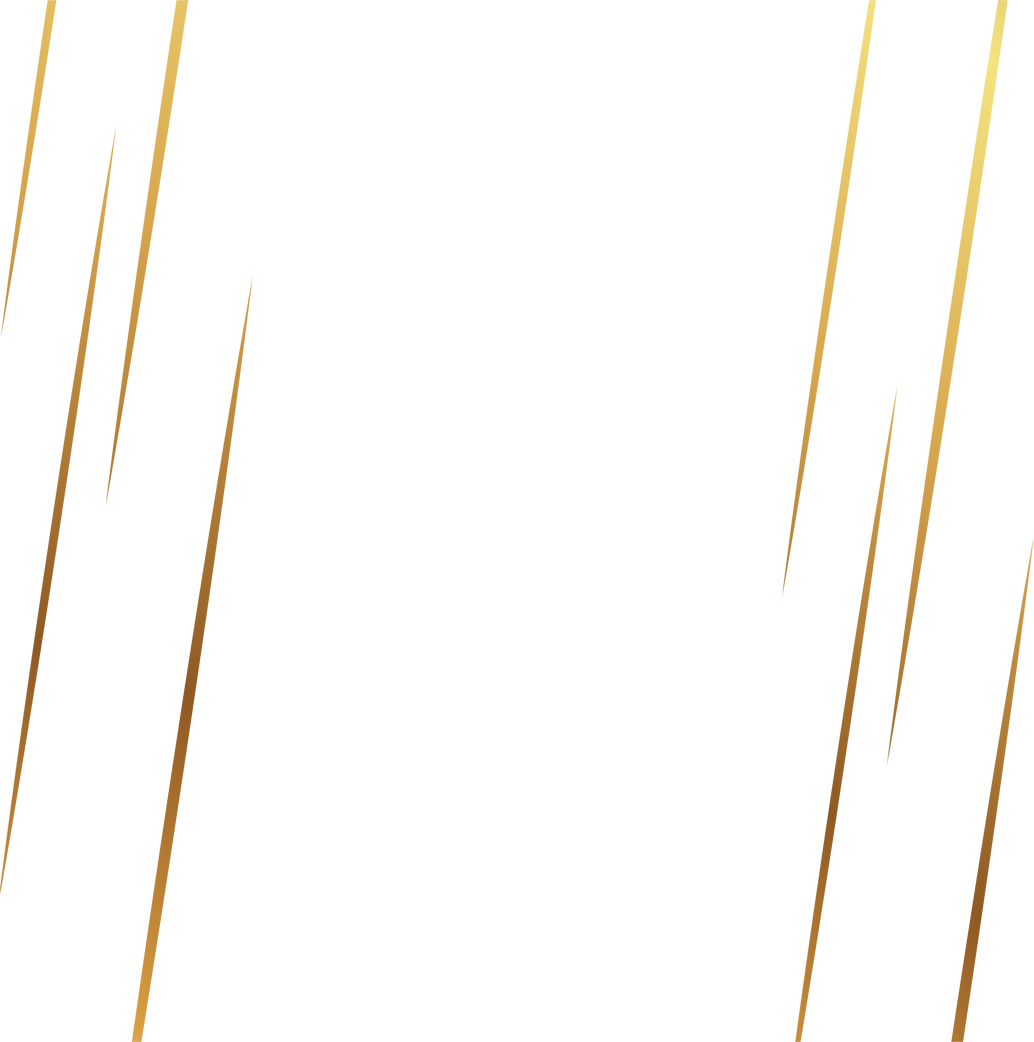 Line gold decoration